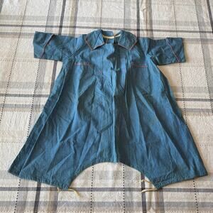 Antique Vintage 1920s handmade in Ohio 12-24 months boys jumpsuit romper